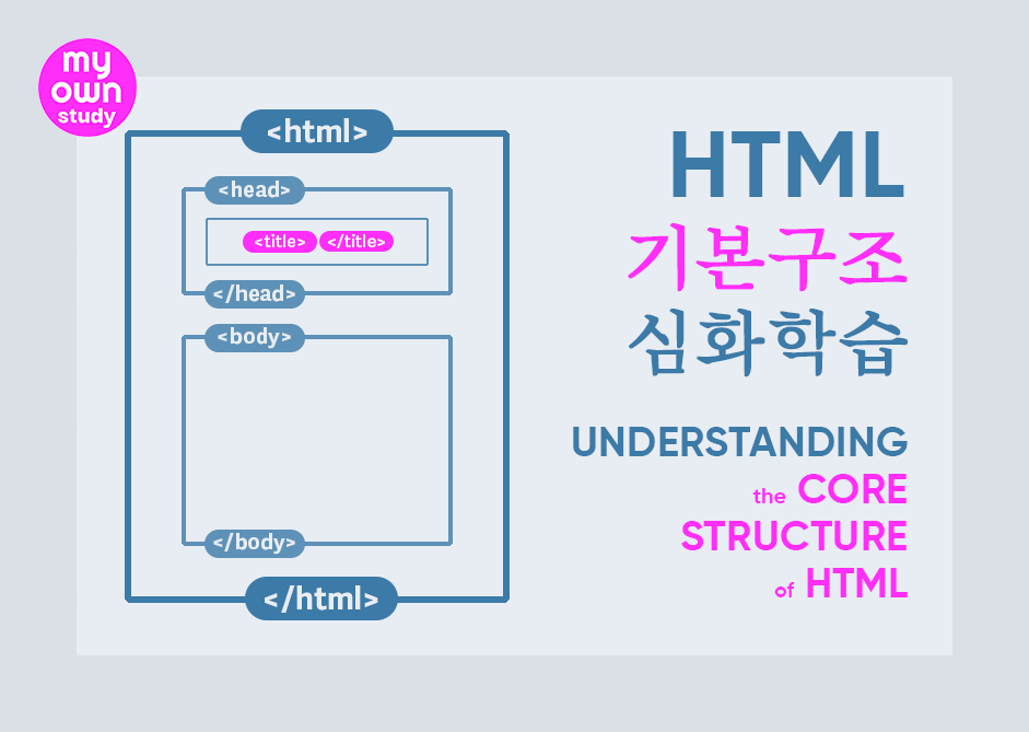 HTML 기본구조 심화학습